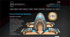 Desktop Screenshot of curvomatic.com